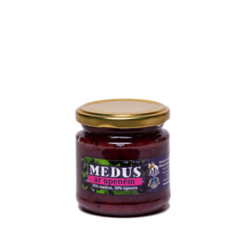 Medus ar upenēm