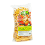 Mājas makaroni ar kaltētiem tomātiem