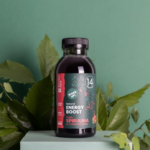 Svaiga spirulīna ar dzērveņu sīrupu