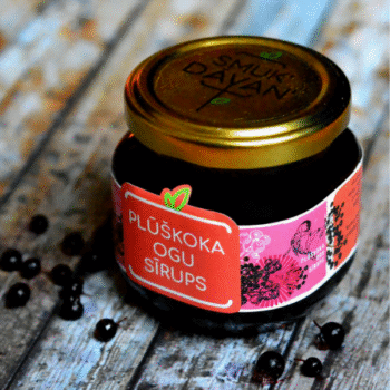 Plūškoka ogu sīrups