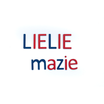 Lielie un mazie drukātie koka burti
