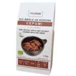 Bio ābolu un kokosa cepumi ar čia sēklām