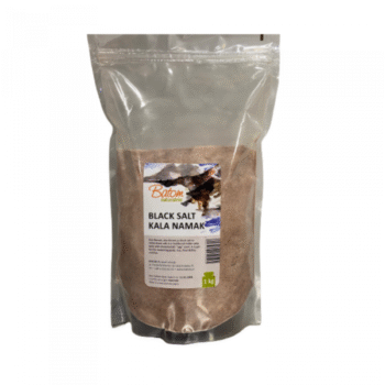 Melnais sāls Kala Namak smalkais 1 kg