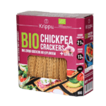 Bio zirņu krekeri ar ķiploku