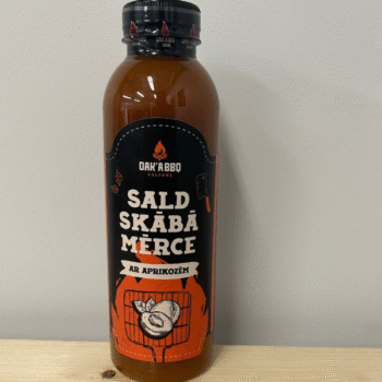 Saldskābā mērce ar aprikozēm