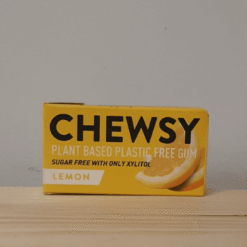 Košļājamā gumija, bez cukura, citrons