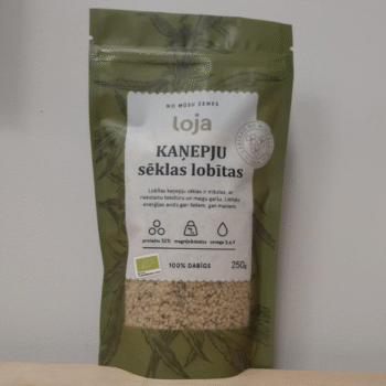 Kaņepju sēklas, lobītas Bio 250gr