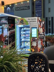 Nāc uz mūsu Vending pašapkalpošanās aparāta atklāšanu!