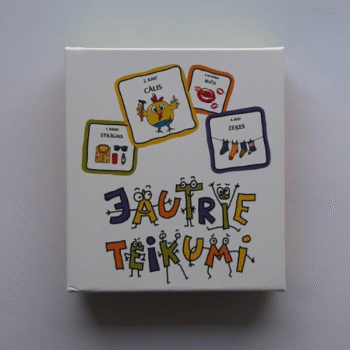 Balīšu un galda spēle Jautrie teikumi