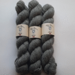Retro alpaka - 100% alpaku vilnas dzija, pelēka 100gr