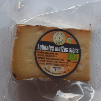 Lobgales muižas siers no aitu piena nog. 6-12 mēn. 100 - 120gr