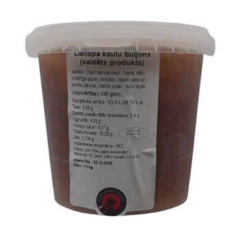 Liellopa kaulu buljons - sasaldēts produkts 1kg