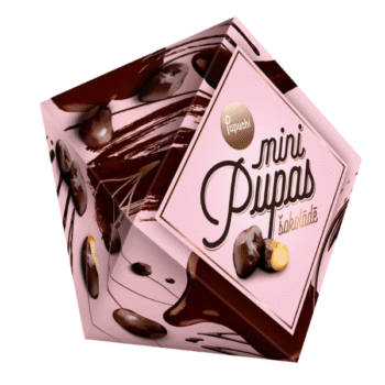 Grauzdētas pupas Pupuchi šokolādē kastītē 75g