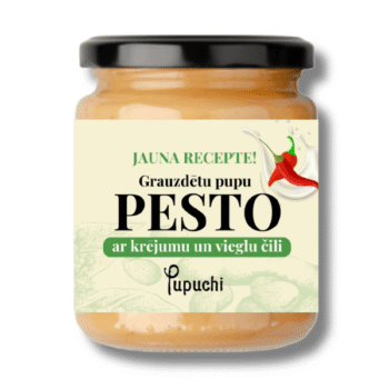 Pupu Pesto ar krējumu un vieglu čilli 100g