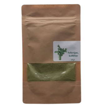 Selerijas, kaltētas 20gr
