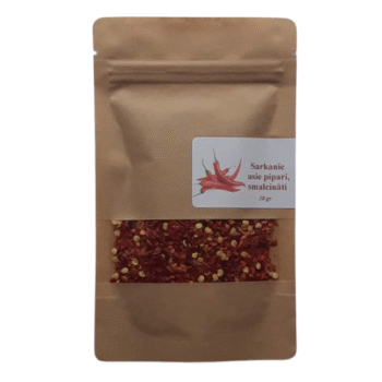 Sarkanie asie pipari, smalcināti 30gr
