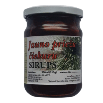 Priežu čiekuru sīrups 250ml