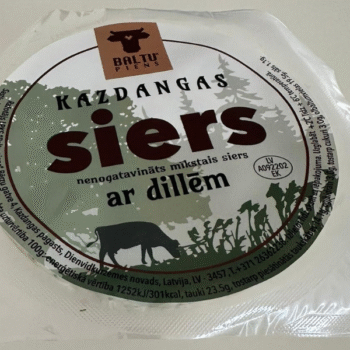 Kazdangas siers ar dillēm 300g