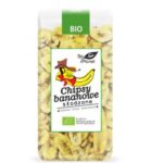Banānu čipsi,nesaldināti, Bio 150gr