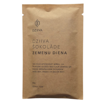 Dziiva Šokolāde Zemeņu Diena, 60gr